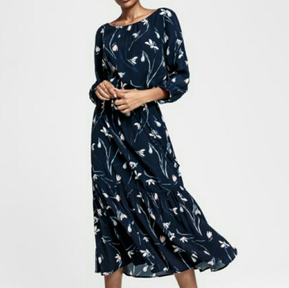 GANT Snowdrop Ruffle Dress